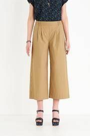  Cropped Poplin Pant