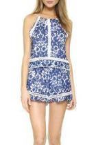  Tapestry Print Romper