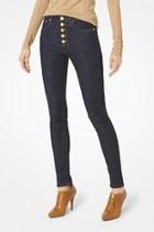  Button-front Skinny Jean