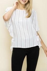  Side Waist Tie Top