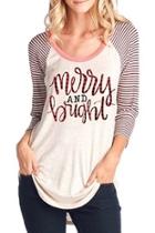  Merry-and-bright Graphic Tee