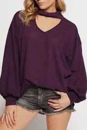  Choker Knit Top