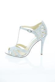  Silver Giltter Heels