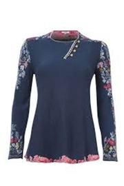  Intarsia Pattern Pullover