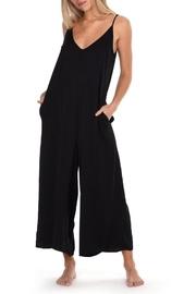  Belted Satin Jumpsuit