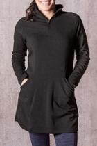  Sporty Zip-up Tunic