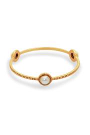  Florentine Bangle-mother Of Pearl(s)