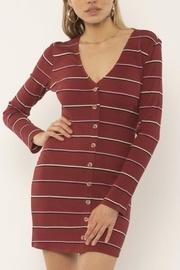  Bodycon Striped Mini