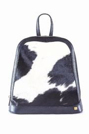  Black And White Fur Backpack