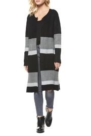  Colorblock Open Sweater