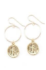  Fortune Hoop Earrings