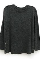  Steel Sweater W/snaps