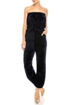  Brushed Velour Jumpsuit