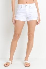  Cuffed White Short