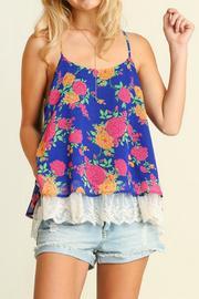  Floral Lace Tank