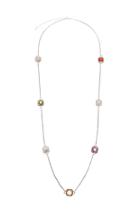  Colored Stones Necklace