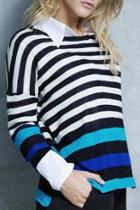  Gaudi Striped Sweater