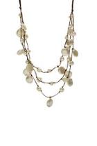  Linen Pearl Necklace