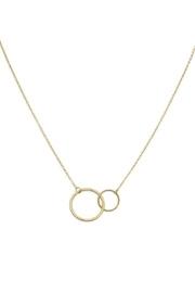 14k Circle Pendant