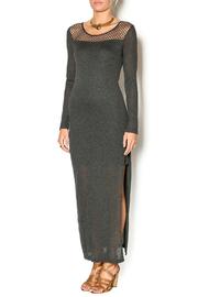  Beehive Mesh Yoke Dress
