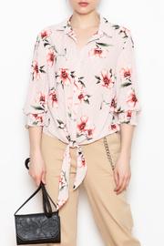  Stripe Floral Blouse