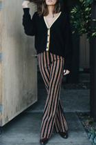  Sloan Striped Pull-on Pant