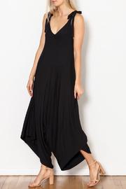  Wide-leg Tie Jumpsuit