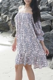  Sea Coral Indigo Dress