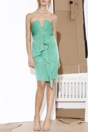  Green Strapless Dress