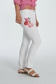  Floral Applique Jean