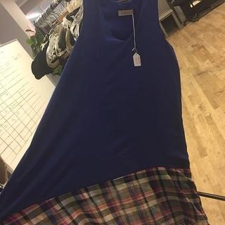  Plaid Silk Dress