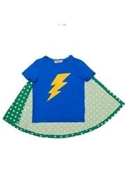  Lightning Bolt Tee/cape
