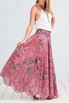  Pink Maxi Skirt