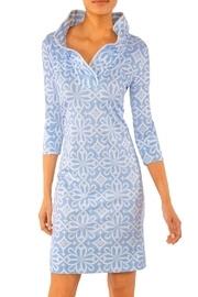  Jersey Ruffneck Dress-piazza