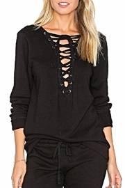  Dominic Lace Up Top