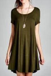  Army Green Dress