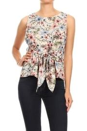  Renee Tie-front Top