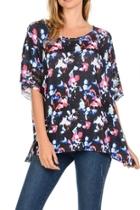  Floral Boxy Top