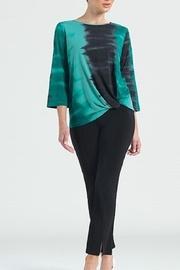  Ombre Twist/hem Top