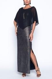  Full Length Chiffon Overlay Gown