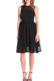  Windowpane Illusion Dress