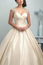  Cap-sleeve Bridal Gown