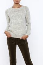  Diamond Front Sweater