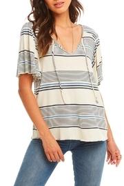  Flouncy Sleeve Top