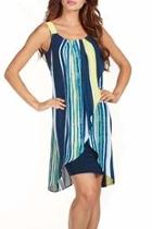  Striped Fly Away Dress