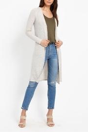 Brushed Long Cardigan