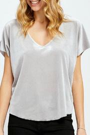 Sasha S/s Velvet Tee