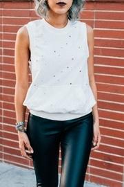  Sleeveless Holes Pullover