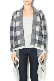  Checkered Cardi