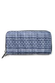  Blue Woven Wallet